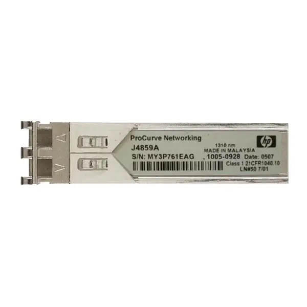 J4859A/N HP ProCurve X121 1Gb/s 1000Base-LX Single-Mode Fibre 1310nm 3km Duplex LC Connector SFP (mini-GBIC) Transceiver Modu...