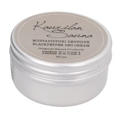 Kaurilan sauna Black Pepper Deodorant Cream (50 ml)