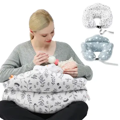 Chilling Home Multifunctional Nursing Pillow For Breastfeeding, Baby Nursing Pillow For Newborn, Nursing Essentials For Bottl...
