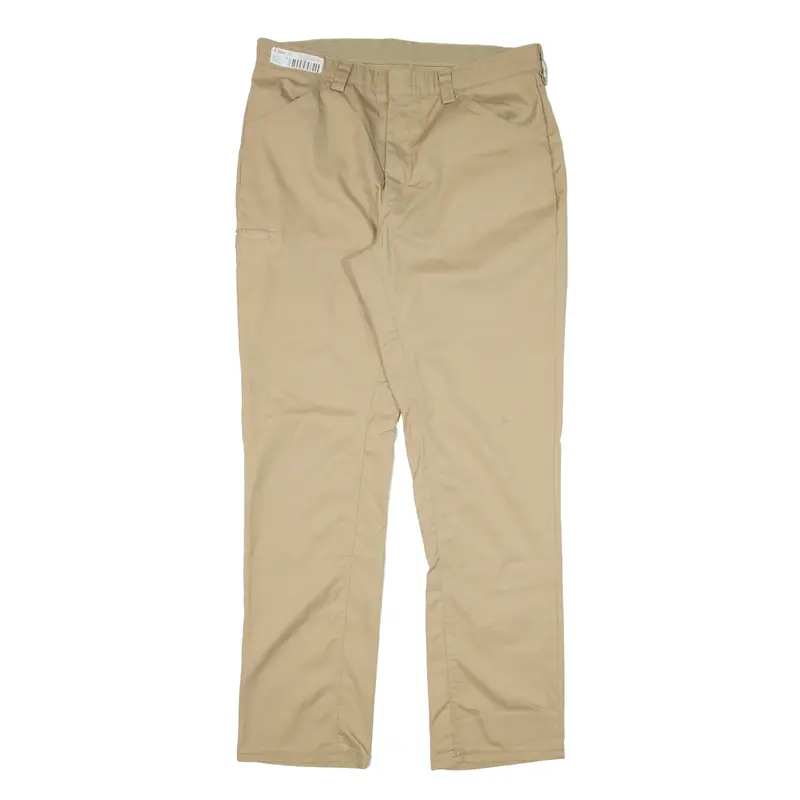 RED KAP Workwear Trousers Beige Regular Straight Mens W36 L33