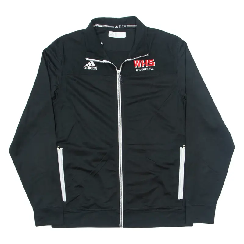 ADIDAS WHS Basketball Track USA Jacket Black Mens M