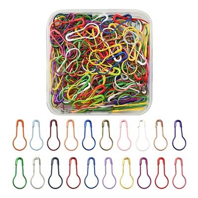 200Pcs Spray Painted Iron Calabash Pins