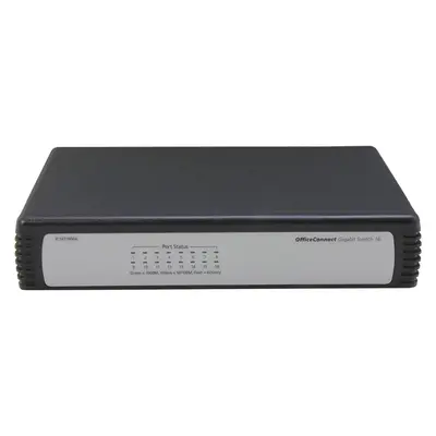 JD844AS HP OfficeConnect 1405 Series 1405-16G 16 x 10/100/1000Base-T RJ-45 Ports Layer 2 Unmanaged Gigabit Ethernet Network S...