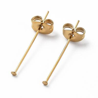 Ion Plating(IP) 304 Stainless Steel Flat Head Pins