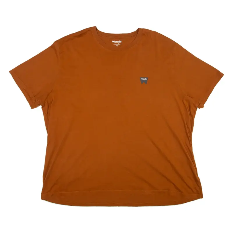 WRANGLER Mens T-Shirt Orange 3XL