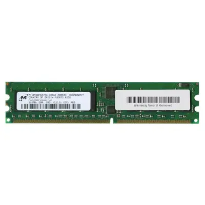 Micron MT18VDDF6472G-335 | 512MB DDR-333MHz PC2700 ECC Registered RDIMM CL2.5 1Rx4 2.5V 184-Pin Memory Module