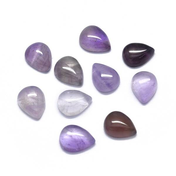 Natural Amethyst Cabochons