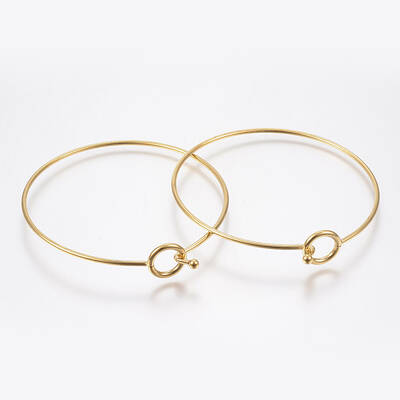 Ion Plating(IP) 304 Stainless Steel Expandable Bangle Making