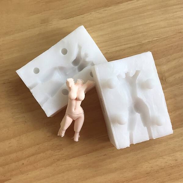 DIY Silicone Craft Doll Body Mold