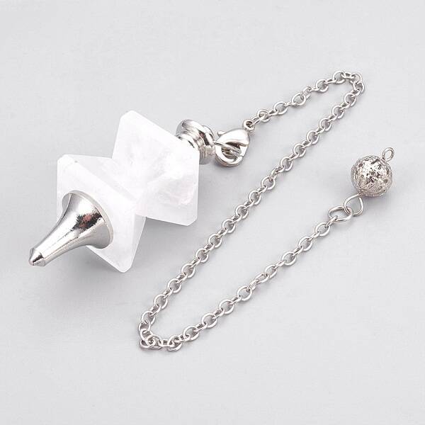 Natural Quartz Crystal Dowsing Pendulums