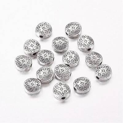Tibetan Style Alloy Beads