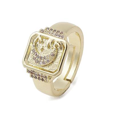 Brass Adjustable Rings
