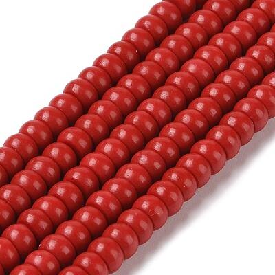 Dyed Synthetic Coral Beads Strands