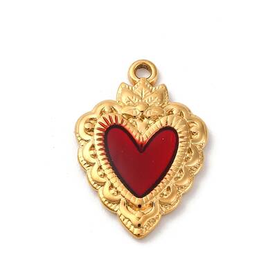 304 Stainless Steel Enamel Pendants