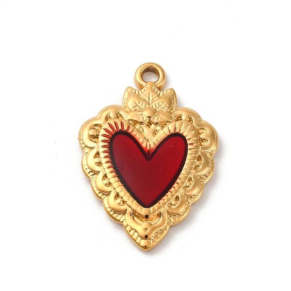 304 Stainless Steel Enamel Pendants