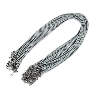 Waxed Cord Necklace Making