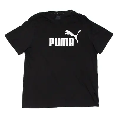 PUMA Mens T-Shirt Black XL