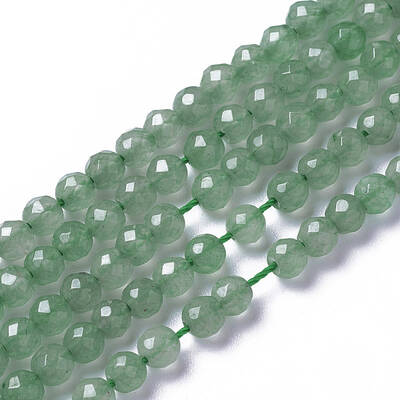 Natural Green Aventurine Beads Strands