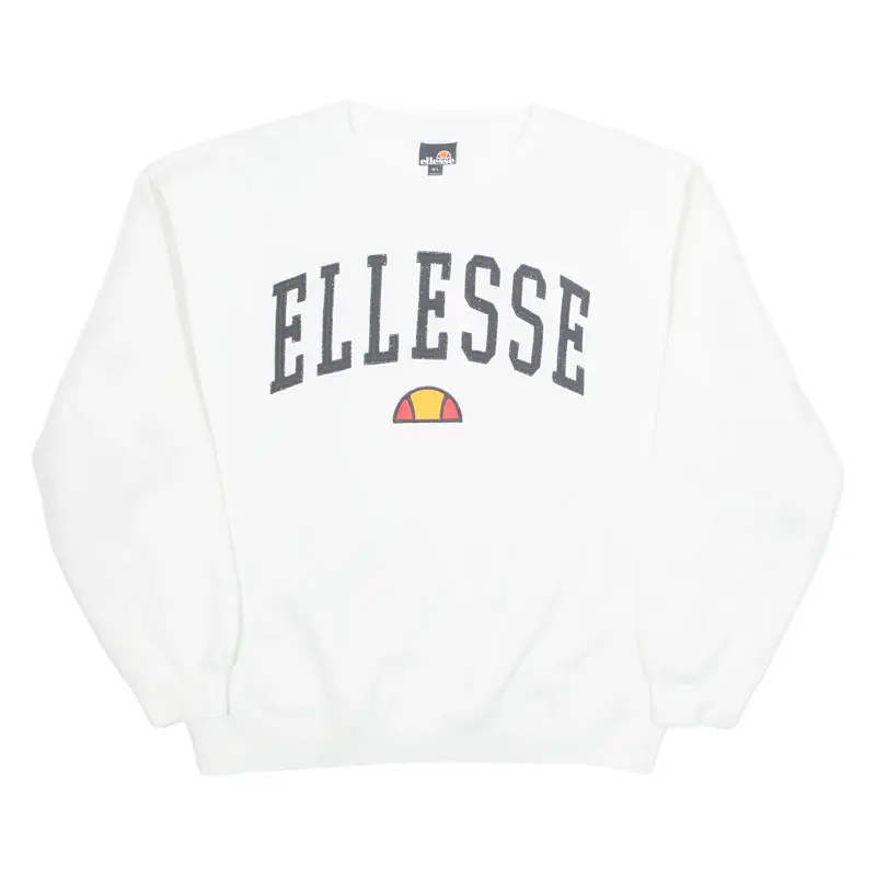 ELLESSE Mens Sweatshirt White L
