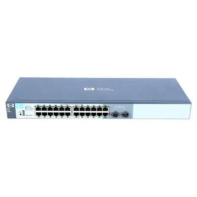 HP J9450-69001 | OfficeConnect 1810 Series V1810-24G 22 x 10/100/1000Base-T RJ-45 and 2 x Combo SFP (mini-GBIC) Ports Layer 2...