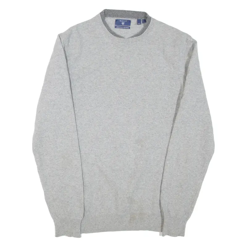 GANT Mens Jumper Grey Tight Knit Wool M