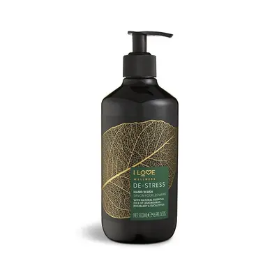 I Love Wellness De-Stress Liquid Hand Soap 500 ml with Citronella, Rosemary and Eucalyptus
