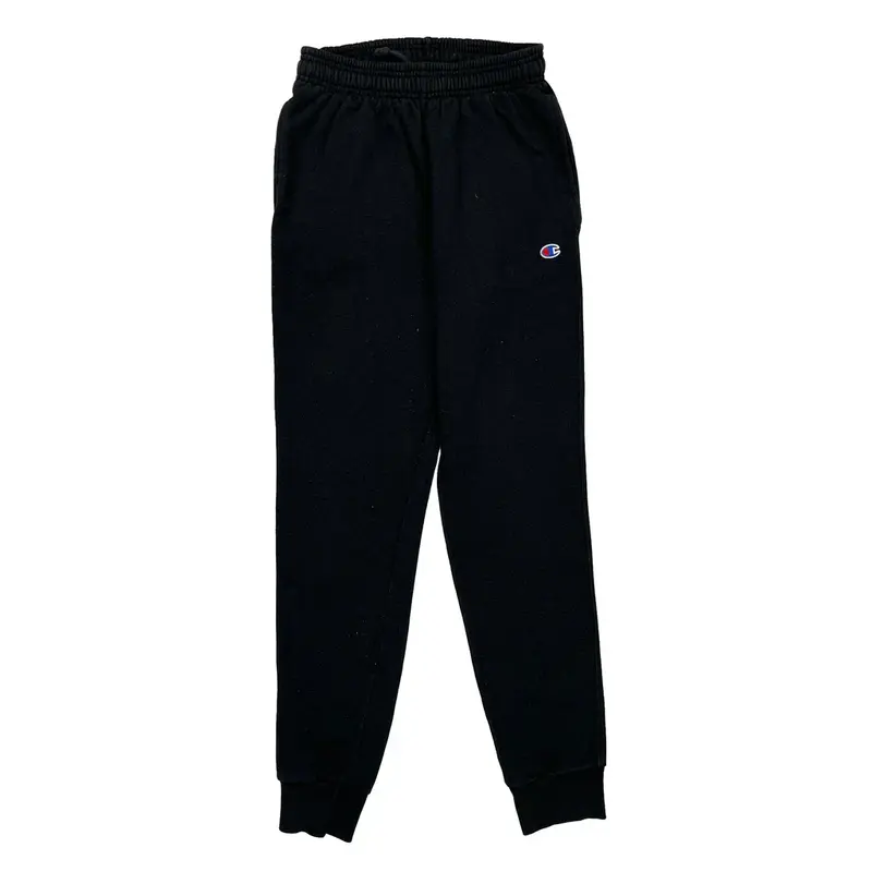 Champion Joggers - Small Black Cotton Blend