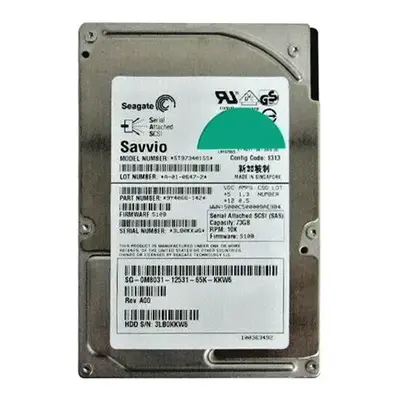 0M8031 Dell 73GB 3Gb/s SAS 10000 2.5-inch 8MB Hard Drive