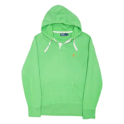 POLO RALPH LAUREN Mens Green Hoodie M