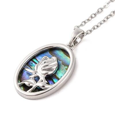 201 Stainless Steel Pendants Necklace for Women
