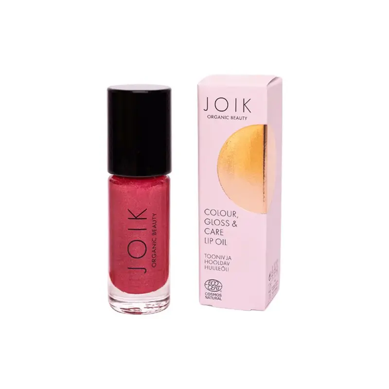 Joik organic Color Gloss & Care Lip Oil 02 Raspberry Sorbet (450 ml)