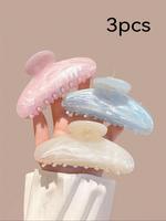 Cute Hair Claw for Women & Girls, Minimalist Headwear Suitable for Thick Hair, Fashion Hair Accessories for Party, Daily Clot...