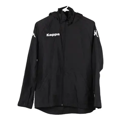 Age 14  Kappa Jacket - Large Black Polyester