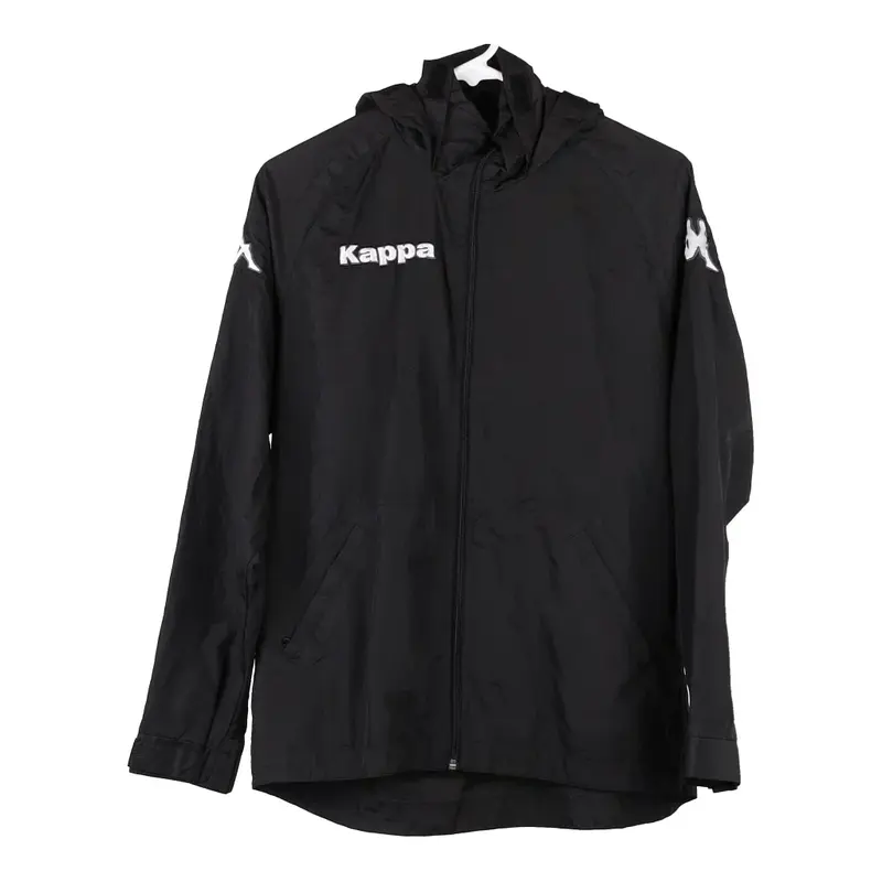 Age 14  Kappa Jacket - Large Black Polyester
