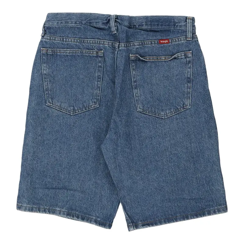 Wrangler Denim Shorts - 31W 10L Blue Cotton