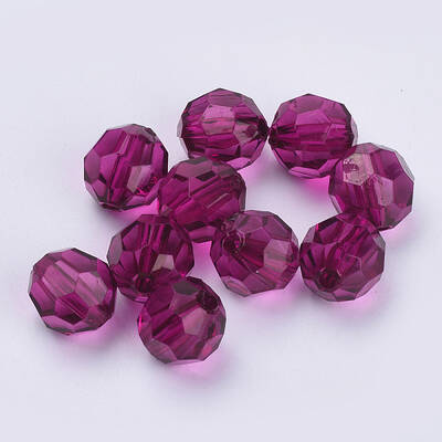 Transparent Acrylic Beads