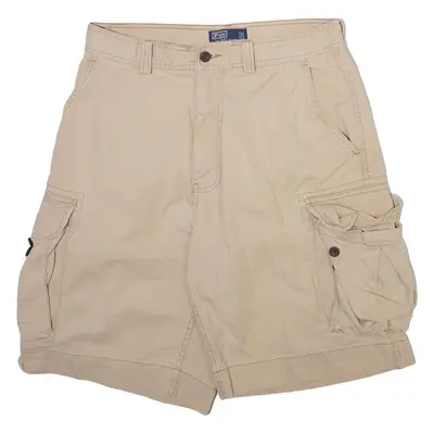 POLO RALPH LAUREN Mens Cargo Shorts Beige Relaxed M W31