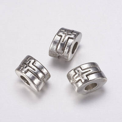 Alloy European Beads
