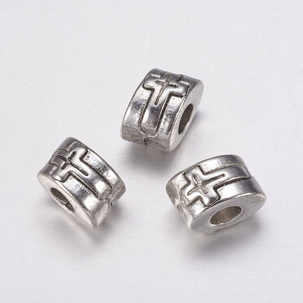 Alloy European Beads