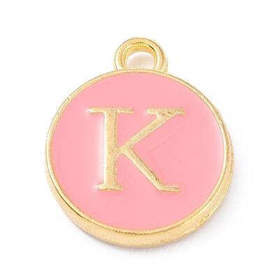 Golden Plated Alloy Enamel Charms