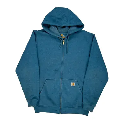 Carhartt Hoodie - Medium Blue Cotton Blend
