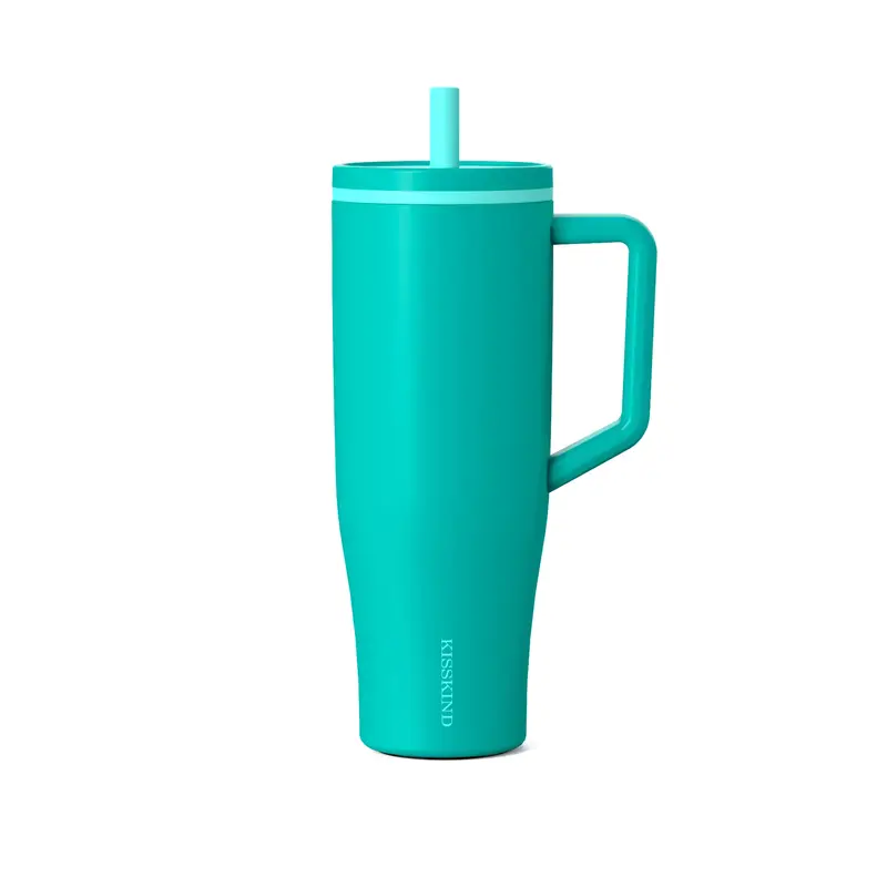 KISSKIND 40oz Leakproof Tumbler 1PC - Stainless steel insulated travel drinkware