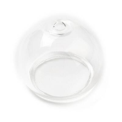 Transparent Glass Bead Cone