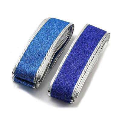 8M Sparkle Polyester Glitter Powder Ribbon
