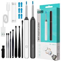Ear wax Removal Tool with Camera - Portable 360° Wide Angle Ear Cleaner,Waterproof Endoscope Ear Cleaning Tool for iphone an...