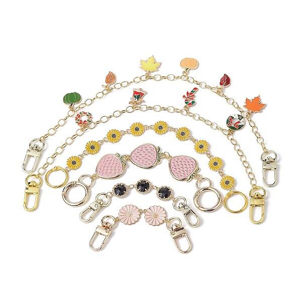 Alloy Enamel Decorative Bag Purse Chains