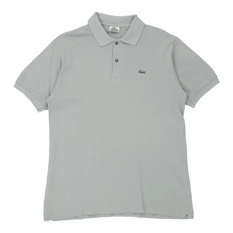 Lacoste Polo Shirt - Medium Blue Cotton