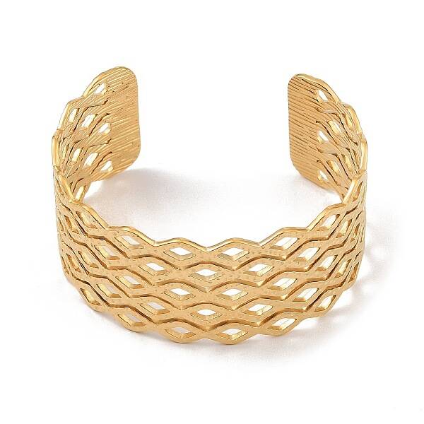 Hollow Wide Version Open Cuff Bangles