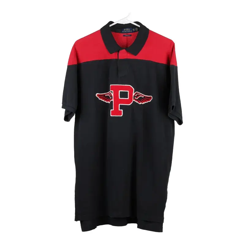 Racing Champions Apparel Polo Shirt - 2XL Black Cotton