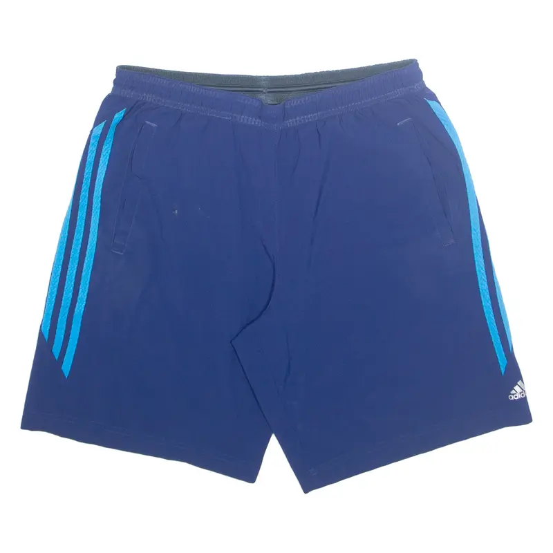 ADIDAS Mens Sports Shorts Blue M W32